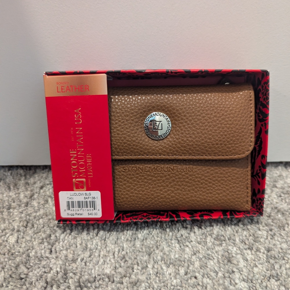 Stone Mountain Brown Leather Wallet